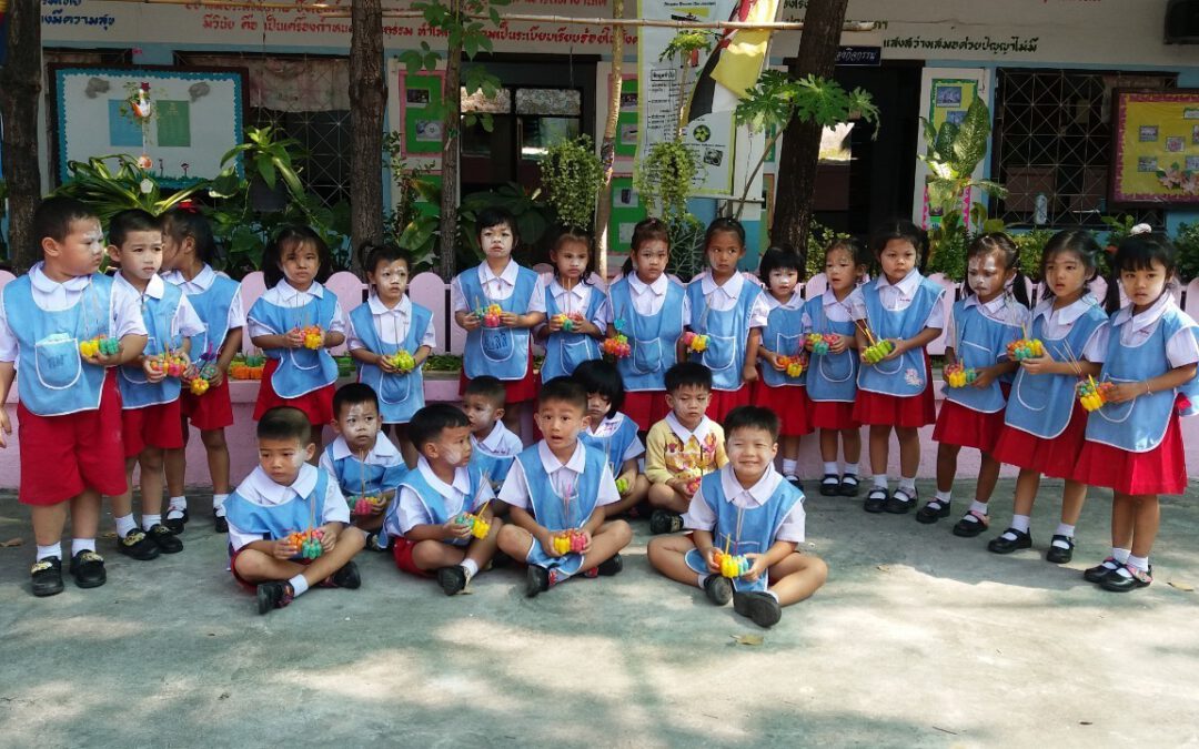 โรงเรียนจำนงค์พิทยาร่วมอนุรักษ์วัฒนธรรมประเพณีลอยกระทงประจำปี 2562