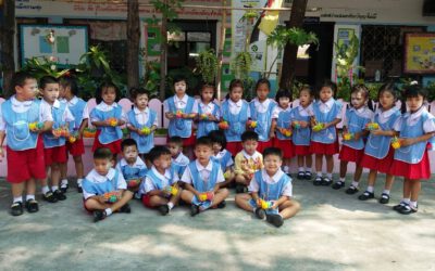 โรงเรียนจำนงค์พิทยาร่วมอนุรักษ์วัฒนธรรมประเพณีลอยกระทงประจำปี 2562